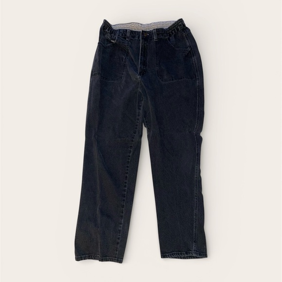 Lee Denim - Lee Dark Wash Denim Straight Leg Jeans